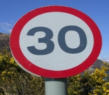 Дорожный знак 30 фото